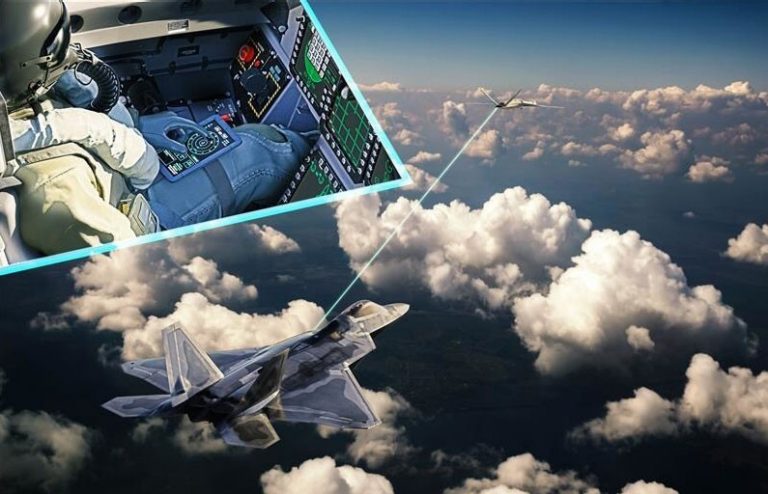 Lockheed Martin Uses 5th Gen Fighter to Command Drone in Flight